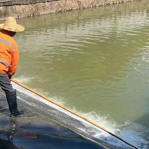 【明溪县雪峰镇】专管员日常巡河保洁 助力河长制