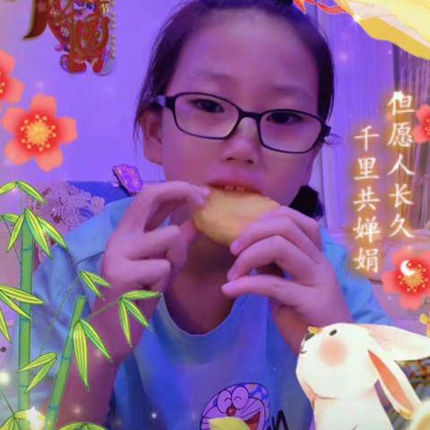 《玉兔东升照人间，嫦娥歌吟入梨园》第十二小学斯琴中秋节美片