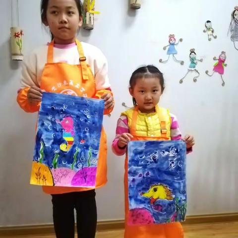 大海里的小海马💗💗5-6岁的宝宝们也是棒棒哒～～