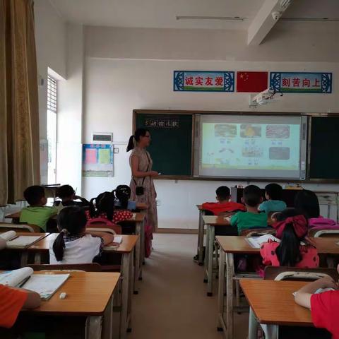 阳春三月正当时，教研活动展风采——记潭水镇第二小学语文教研课