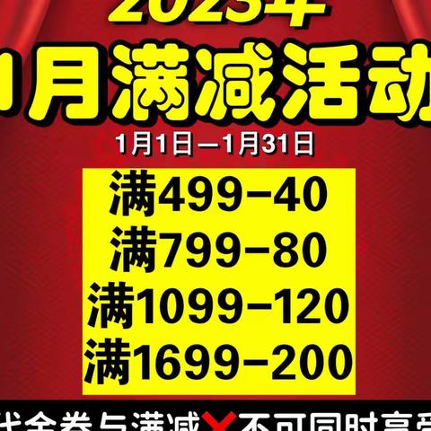 2023年1月活动海报汇总