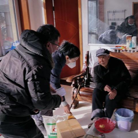 偏桥子镇春节送温暖:“慰问+服务”活动 提升“民生温度”