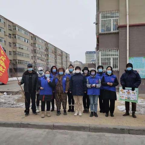 乘风街道彩虹社区开展“学雷锋.迎旅发”志愿服务月活动