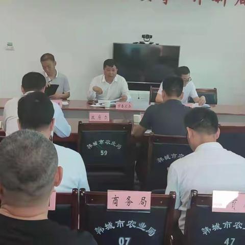 韩城市召开乡村振兴重点项目推进会