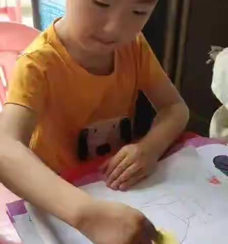 五华县水寨镇中心幼儿园 中一班停课不停学