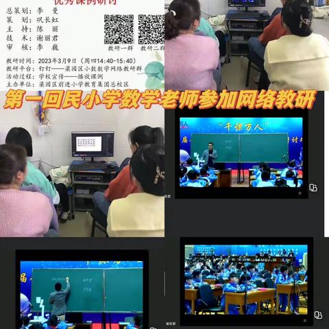 网络教研促发展，教无止境共前行——商丘市第一回民小学网络教研