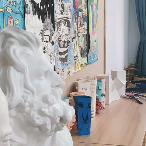 墨线飞扬，童心荡漾 ——溧水区文昌小学美术社团掠影