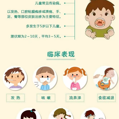 【手足口病预防常识】来芝琴幼儿园