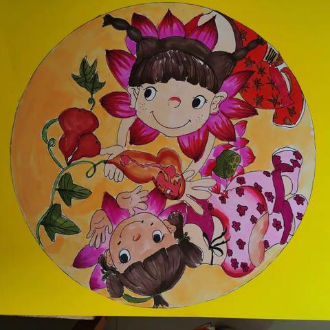 广饶县大王镇中心小学校园艺术节之“童心童梦——妙笔绘梦想”主题活动隆重开场