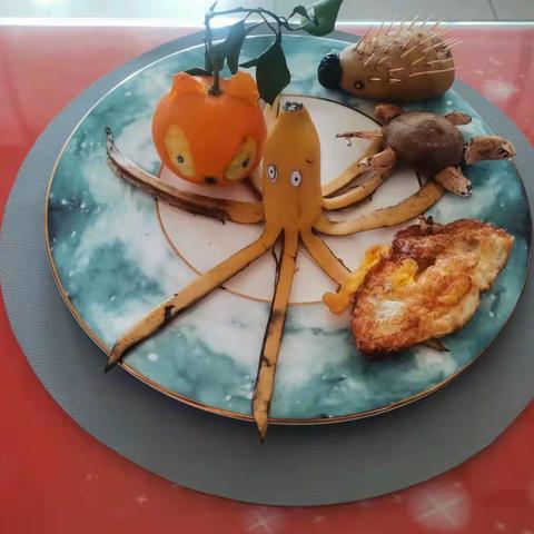 居家抗疫也精彩——暖水小学一年级美食拼盘大比拼