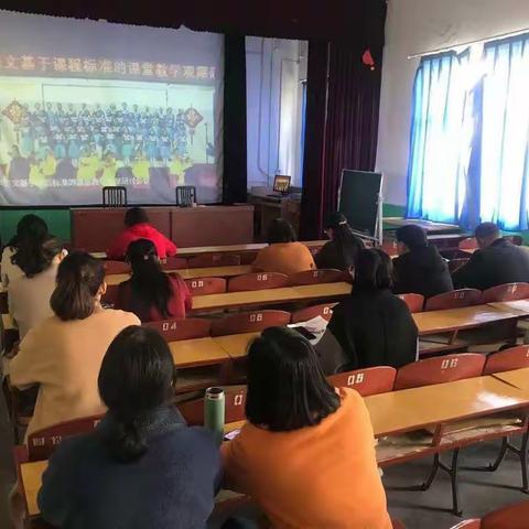 田柳学区植庭小学对潍坊市小学语文基于课程标准的课堂教学观摩研讨会议记实