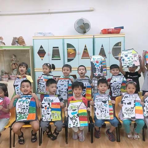 方圆一幼 暑期美术 中班 作品