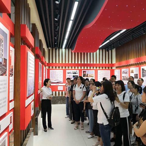 重庆忠县移民小区管理人员培训班来淄博现场教学