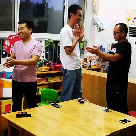 广饶街道锦湖幼儿园中二班“爸爸最好了”家长沙龙活动