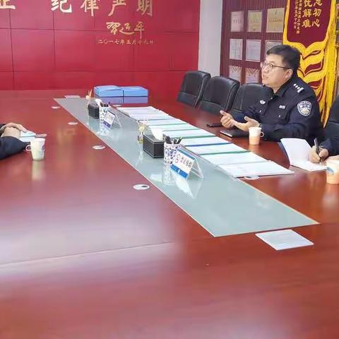 市政府“双问计”领导小组亲临新华交警大队就相关工作进行督导检查