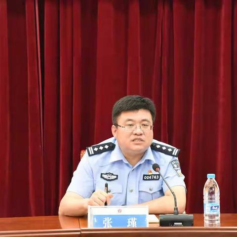 新华交警大队召开文明城复测动员大会