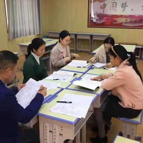丰店中学英语组教研活动集