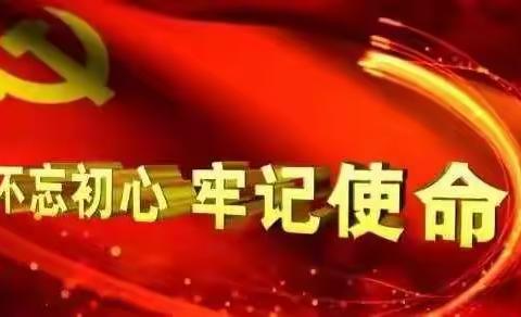 大峪二小党总支召开“不忘初心、牢记使命”专题组织生活会