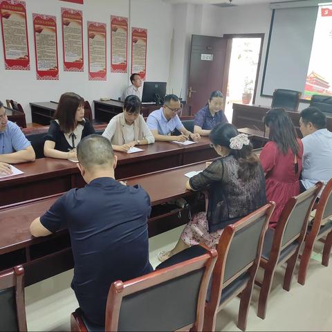 民进许昌市建安总支收听收看庆祝中国共产党成立100周年大会