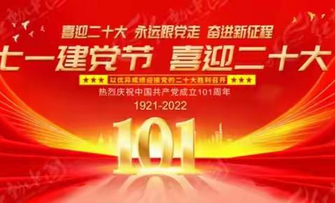 豆腐村“喜迎二十大”暨庆“七一活动”