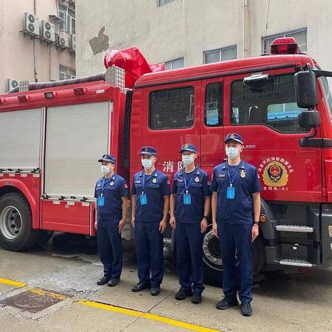 紧绷思想之弦 筑牢安全防线——示范区消防救援大队全力做好“党代会”期间消防安保工作