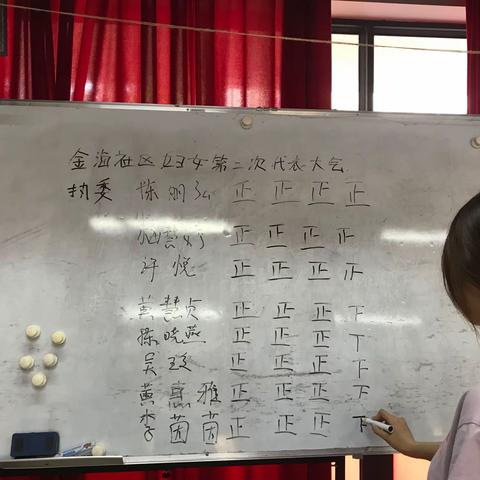 龙华区金贸街道金海社区妇女第二次代表大会