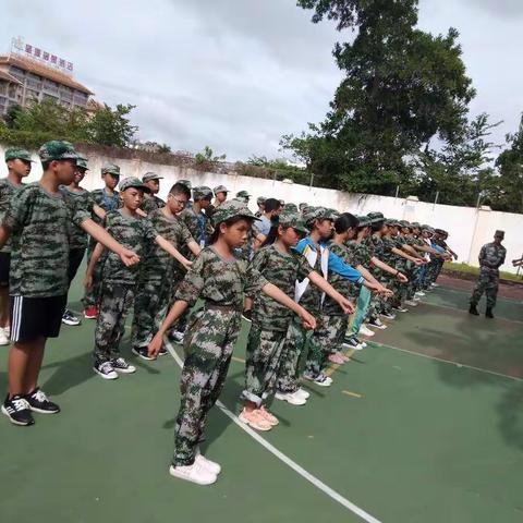 初一(6)德育教育之挥洒汗水，青春无悔