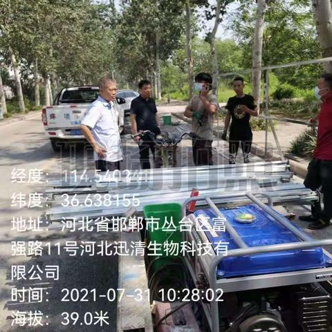 经开区管委会副调研员成国春对我区在建项目工地进行调研