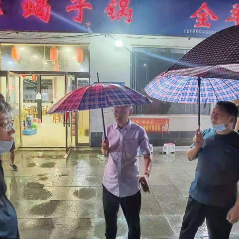 管委会副调研员成国春检查餐饮行业油烟治理及重点涉气企业污染防治工作