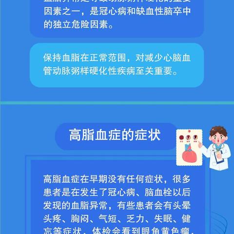 血脂异常的危害