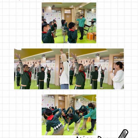 采撷音符随律动，童心飞扬踏歌行——育新实验小学校园集体舞