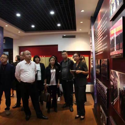 市政协常委、市中级人民法院监督组组长齐心同志2019基层法院视察工作