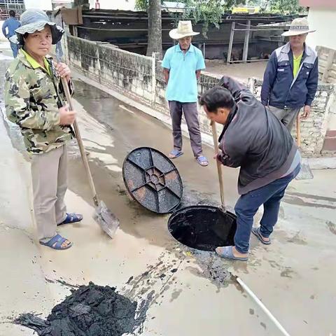 凤岭村开展迎接博鳌亚洲论坛2021年年会爱国卫生运动暨“五爱”环境卫生健康大行动