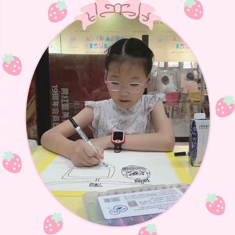奥园校区 米罗线描班 李希钡