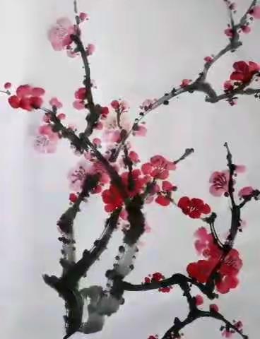 2020春季19花鸟画班网上点评课。