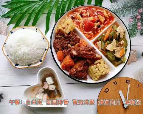 兜兜豆豆幼稚园今日美食（2022年7月4号）