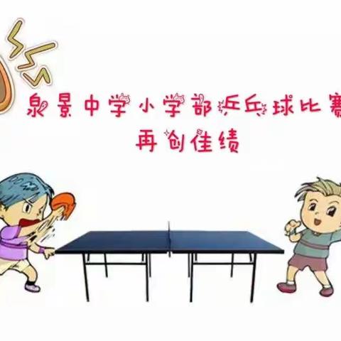 爱“乒”才会赢—记“乒坛小萌娃”2019级8班王彦懿同学