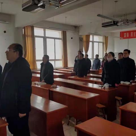 凤城高中教学二支部开展三月份主题党日活动