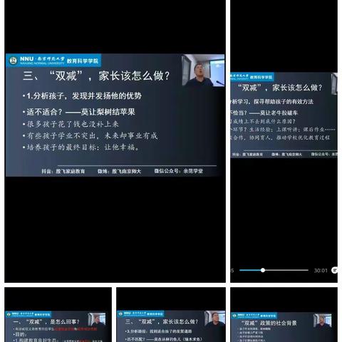 五（2）班“落地式家长学校”线上活动——“双减”政策下，我们该如何做父母？