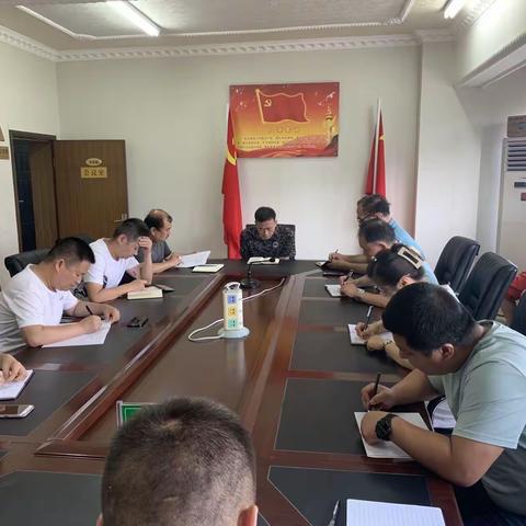 鄠邑区自来水管理站召开会议传达局党委整治阻碍水务事业高质量发展的“六型干部” 问题安排部署会议精神