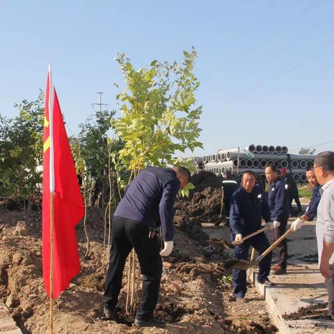 植树造林滋沃土  携手并进建家园