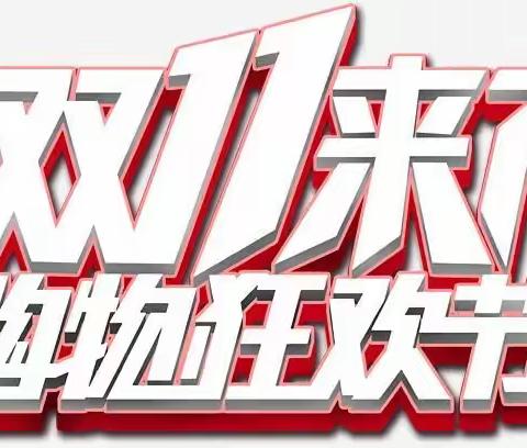 11.11号购物狂欢节