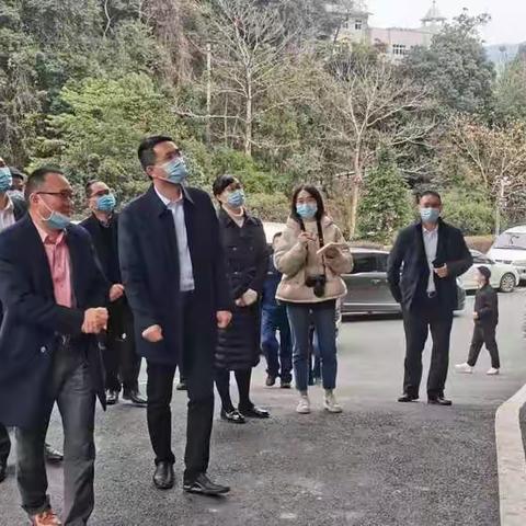 李剑锋代县长一行莅临玉龙山氡泉酒店开展元旦节前安全生产、疫情防控检查