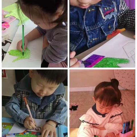 桦甸市二道甸子镇中心校幼儿园“停课不停学”期间老师和孩子们的精彩瞬间！