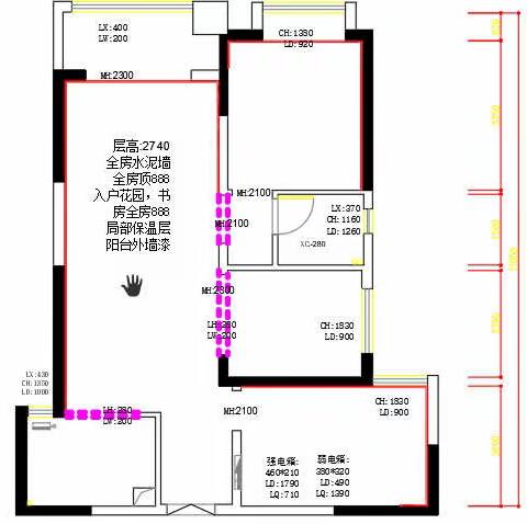 湖山赋98平户型尺寸结构篇📐