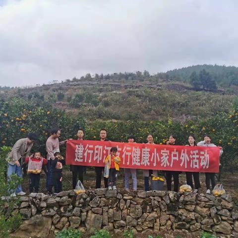 喜看山间多苍翠，遍地芳香沁心扉               ——印江支行健康小家户外活动