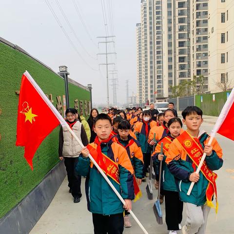 雷锋精神代代传 童心爱党向未来--记仙桃市第五实验小学2023年“学雷锋 做先锋”主题活动