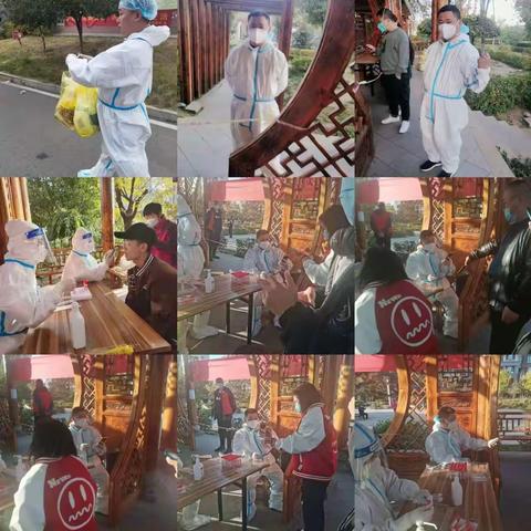 疫情防线党徽闪耀 防控疫情党员先行--非公党组织党员下沉社区助力疫情防控