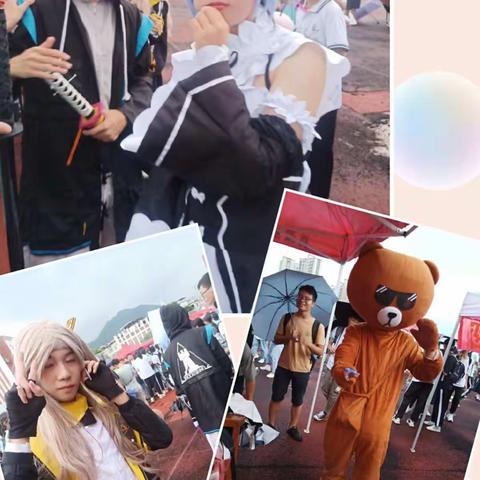 风雨无阻的社团招新