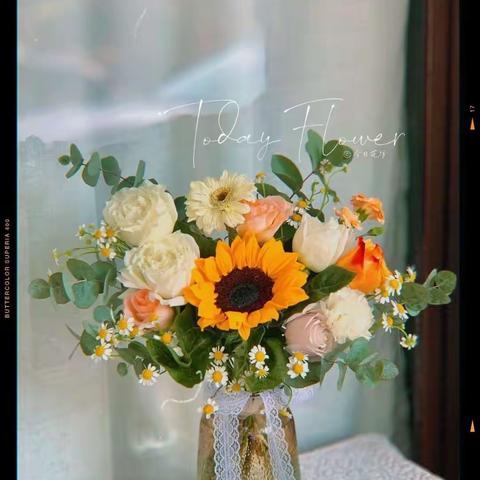 蓝天远航幼儿园花儿手工坊“何其有幸遇见艺””插花主题活动！